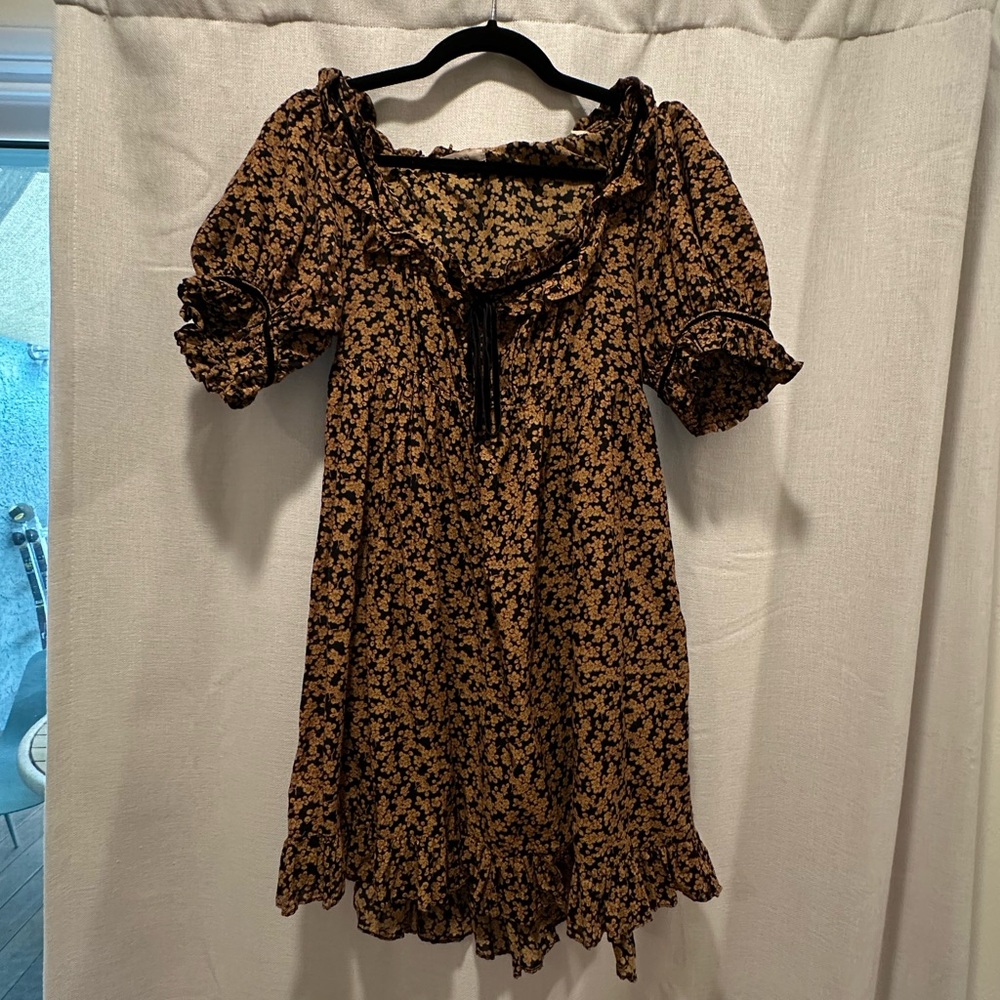 Doen Marcela Dress Dust Winter Meadow